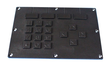 Dynamisch Waterdicht Plastic Industrieel Metaaltoetsenbord met RS232-Interface