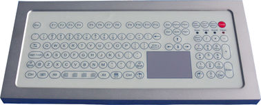 Toetsenbord van de het Membraandesktop van USB het Industriële, compact toetsenbord met touchpad