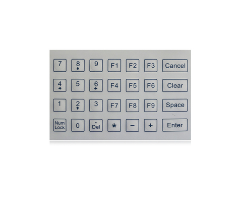 Aangepast Antibacterieel Mini Membrane Medical Keyboard With en het Industriële Toetsenbord van Scratchproof