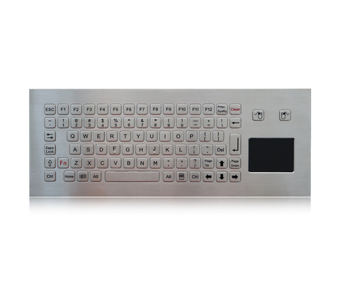 IP65 dynamische FCC van het de Computertoetsenbord van 5VDC Industriële Wasbare met Touchpad