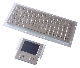 Integreert het industial toetsenbord van het vandaalbewijs touchpad het richten van apparaat USB of PS/2 interface