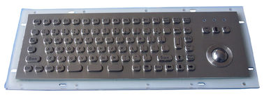 Het industriële Compacte Toetsenbord van de Metaalkiosk met Ruw gemaakte Trackball