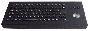 De zoute zwarte backlit tribune van het mistbewijs maakte alleen toetsenbord met sleutel 85 voor militair ruw