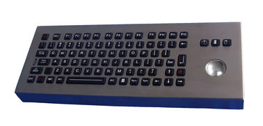 Waterdicht IP65 Desktop Industrieel Toetsenbord met Trackball/rollerball toetsenbord