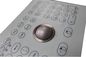 107 Toetsenbord Optische 800 DPI Trackball van het sleutels Witte Industriële Membraan