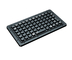 Ingebed robuust militair siliconen rubber toetsenbord 69 toetsen USB achteruitverlichtend toetsenbord