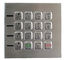 Wasbaar Metaal Mechanisch Toetsenbord 16 Sleutels IP67 met Uitstekend Tastbaar Gevoel