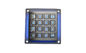 Van het het ToetsenbordToegangsbeheer van 16 Sleutelsdot matrix dynamic backlit metal Kiosk 4 X 4