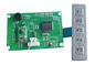 IP65 5 toetsenbord van het sleutels het industriële metaal met elektronische controlemechanismegrootte 100 * 25mm
