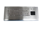 Het gemakkelijke schone lange industriële aan de muur bevestigde toetsenbord van de slagkiosk met touchpad, sleutel 68