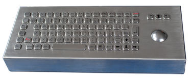 IP66 84 het Zilveren Industriële Metaal Keybaord van de Sleutelsdesktop voor Openlucht