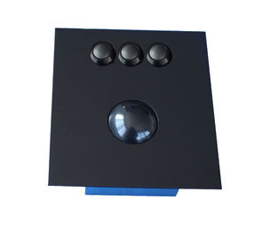 Top Panel Black 38mm Trackball Pointing Device 3 Polymer Mouse Buttons