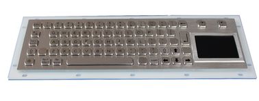 IP65 de kiosktoetsenbord van roestvrij staalusb met Touchpad met om het even welke aangepaste lay-out
