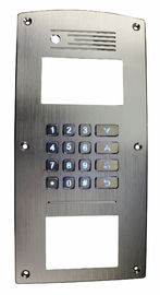 Het explosiebestendige toetsenbord van het 16 sleutelsmetaal paste blauw backlit toetsenbord aan