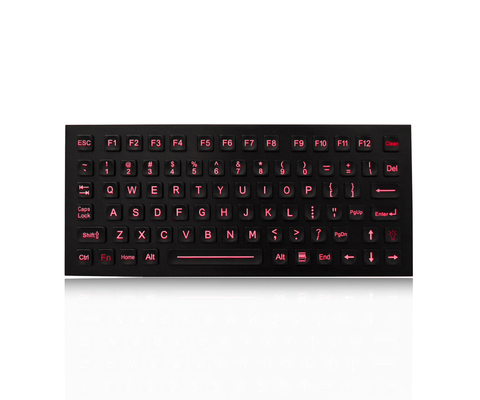Dynamisch Ruw Toetsenbord met het Zwarte Titanium Marine Keyboard van Functiesleutels