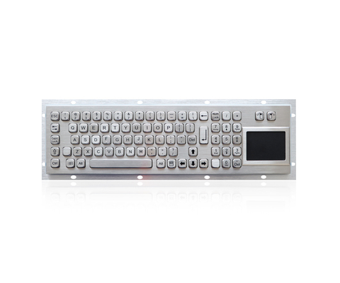 Industrieel Metaaltoetsenbord met Touchpad met USB of PS2-Interface