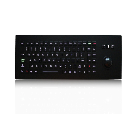 Marine Keyboard Military Black Ruggedized-sleutels met Trackball