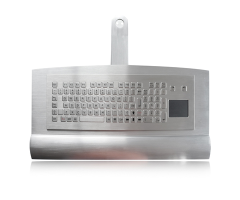 IP68 dynamisch vandaalbestendig industrieel toetsenbord met 103 toetsen en touchpad