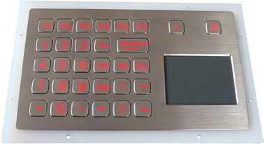 Het industriële Toetsenbord IP67 met het Comité van Touchpad Backlight zet voor Openlucht op