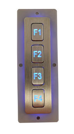 USB/PS2-Toetsenbord 14,0 Mm X 14,0 Mm van het Interfacemetaal voor de Openbare Telefoons van Internet