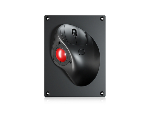IPX6 militaire Rang Ergonomische Trackball Muis met 3 Knopen 34mm Optische Trackball Module