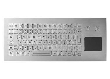 Het wasbare Kiosk Industriële Toetsenbord met Touchpad integreerde 83 Sleutels IP67 5V gelijkstroom