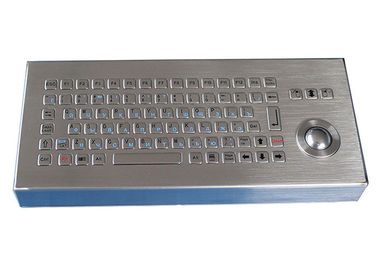 Van de de Sleutelsdesktop van IP68 86 van het het Roestvrije staaltoetsenbord de Vandaalbewijs met Trackball/F-N-Sleutels