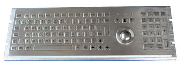 IP65 ruw gemaakt Toetsenbord met F-N-sleutels en trackball en achterpaneelsteun