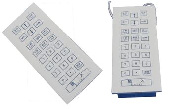 Ruw medisch membraan numeriek toetsenbord met hoogste paneelsteun en USB-interface