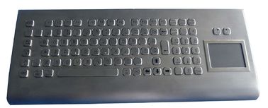 Het lange zeer belangrijke ruwe toetsenbord van het slag industriële metaal met touchpad, sleutel 97