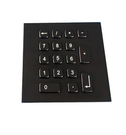 17 het Metaaltoetsenbord van Usb van het sleutelsip65 Tarief Industrieel Zwart met Douanelay-out