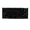Het Toetsenbord van 86 Sleutelsdot matrix ruggedized keyboard marine met Backlit