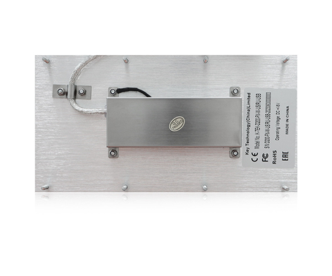 Robuust aluminium plaat industrieel membraantoetsenbord waterdicht