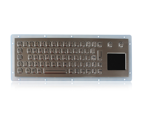 IP65 achteruitverlicht USB-toetsenbord met hard touchpad