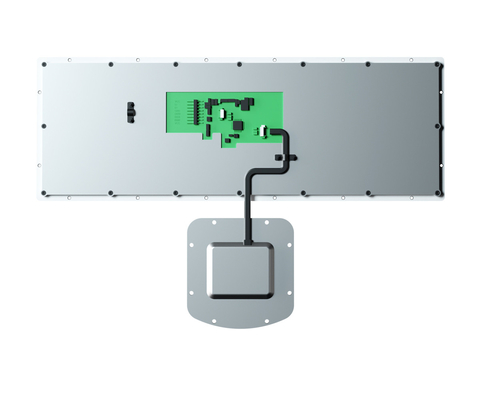 Ultra dun robuuste toetsenbord met verzegeld touchpad en militair PCB