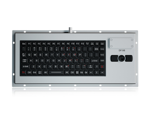89 toetsen Militair toetsenbord IP67 Dynamisch verzegeld en duurzaam ingebed siliconen rubber toetsenbord