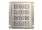 Het Comité van de bankatm Matrijs zet Toetsenbord IP67 schatte op het Roestvrije staal van het 12 Sleutelsmetaal