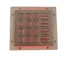 Het compacte Toetsenbord Dynamisch Dot Matrix Numeric Type van het Formaatroestvrije staal 16 Sleutels