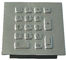 Aangepast metaaltoetsenbord met elektronisch controlemechanisme, 17 sleutels voor contant geldmachines (ATM)