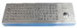 Het beweegbare 0.45mm vlakke Toetsenbord van het sleutels Industriële Metaal met optische trackball van 800DPI