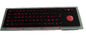 zet het 69 sleutels Achterpaneel Zwart Industrieel USB-Toetsenbord met chamelone backlight trackball op