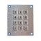 SUS304 geborsteld Metaalnumeriek toetsenblok IK09 12 Sleutels Compact Formaat voor Bankkiosken