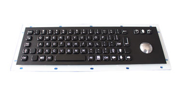 Douaness Vandalproof Verzegelde Interface van het Black metaltoetsenbord Beschikbare PS2/Usb